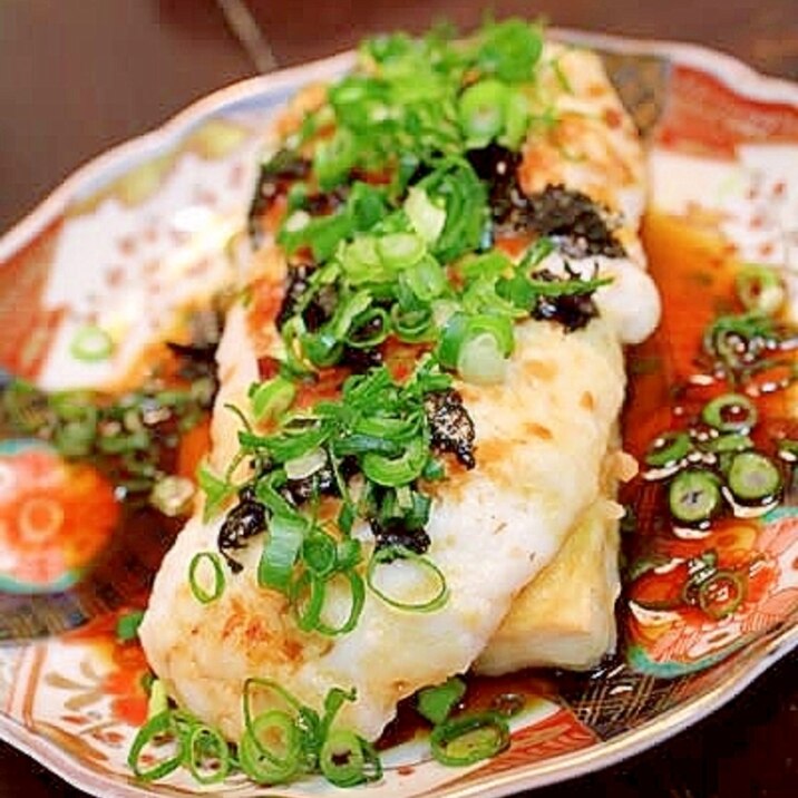豆腐ステーキ*とろろ芋のっけ